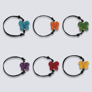 Bracciale animaletti Tagua colorata