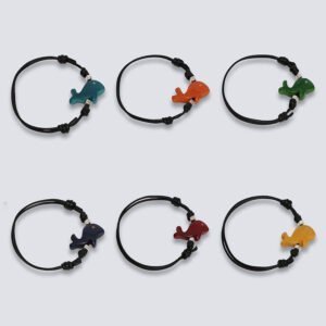 Bracciale animaletti Tagua colorata