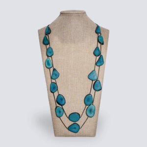 Collana Jungle azzurro