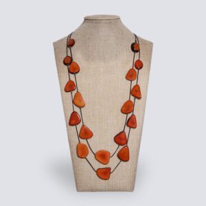 Collana Jungle arancione