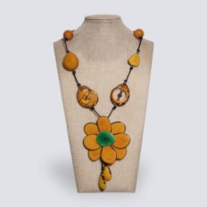 Collana Fiore giallo