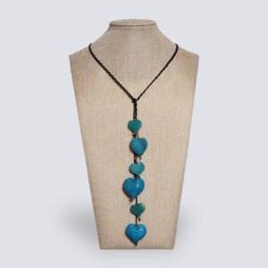 Collana Nodo d’Amore azzurra
