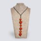 Collana Nodo d’Amore arancione