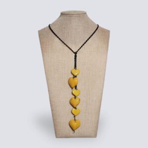 Collana Nodo d’Amore giallo
