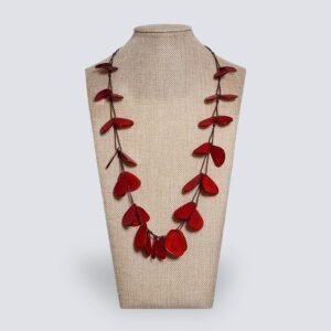 Collana Hawaii rosso