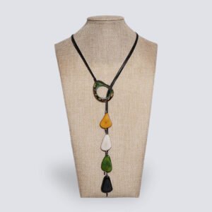 Collana Cascata verde