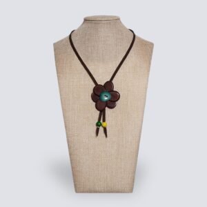 Collana Margherita marrone