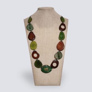 Collana Fogliage verde