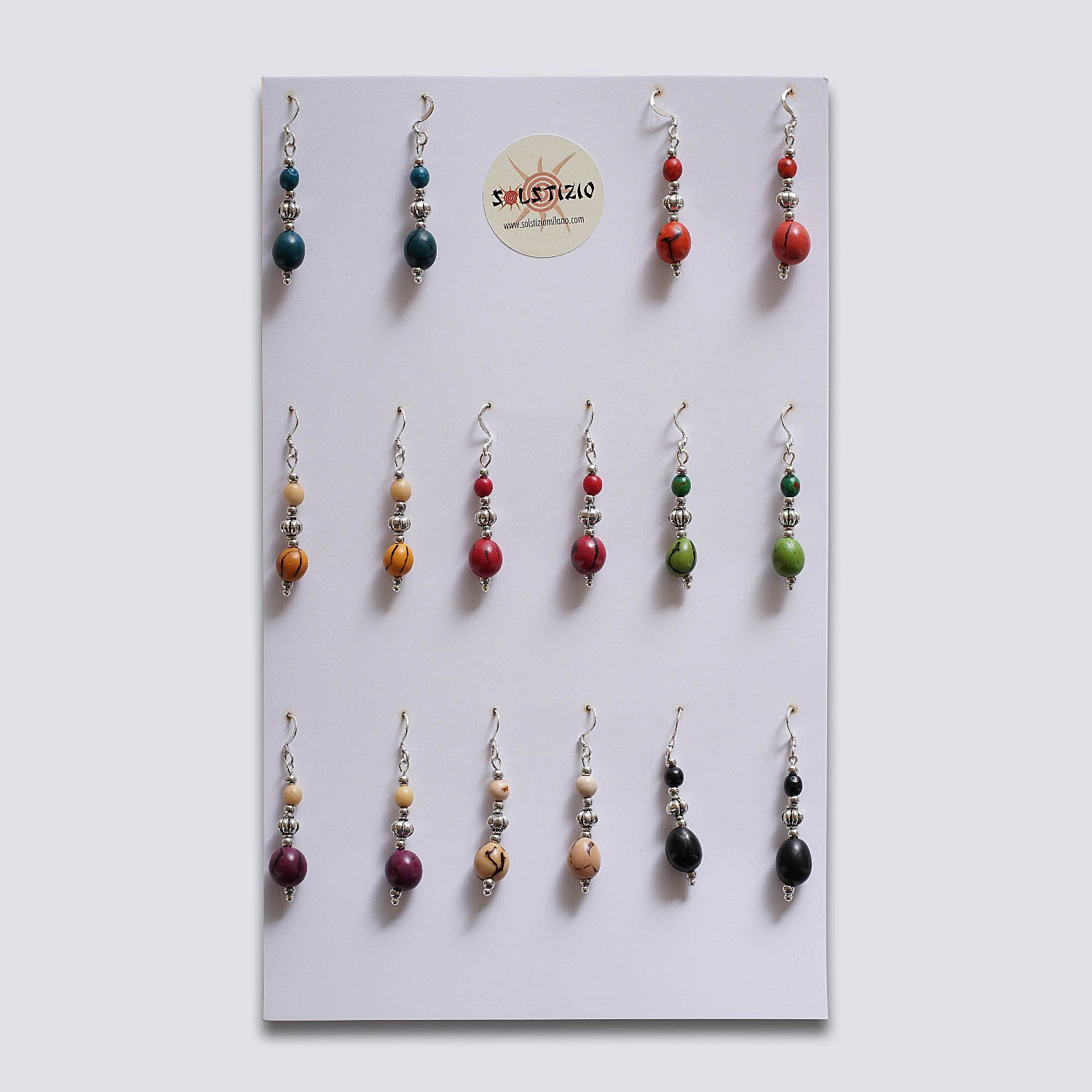 Orecchini Sfera Piccola Maculata