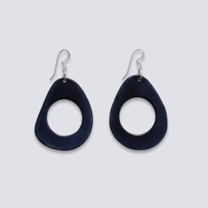 Orecchini Cerchio Spirituale blu