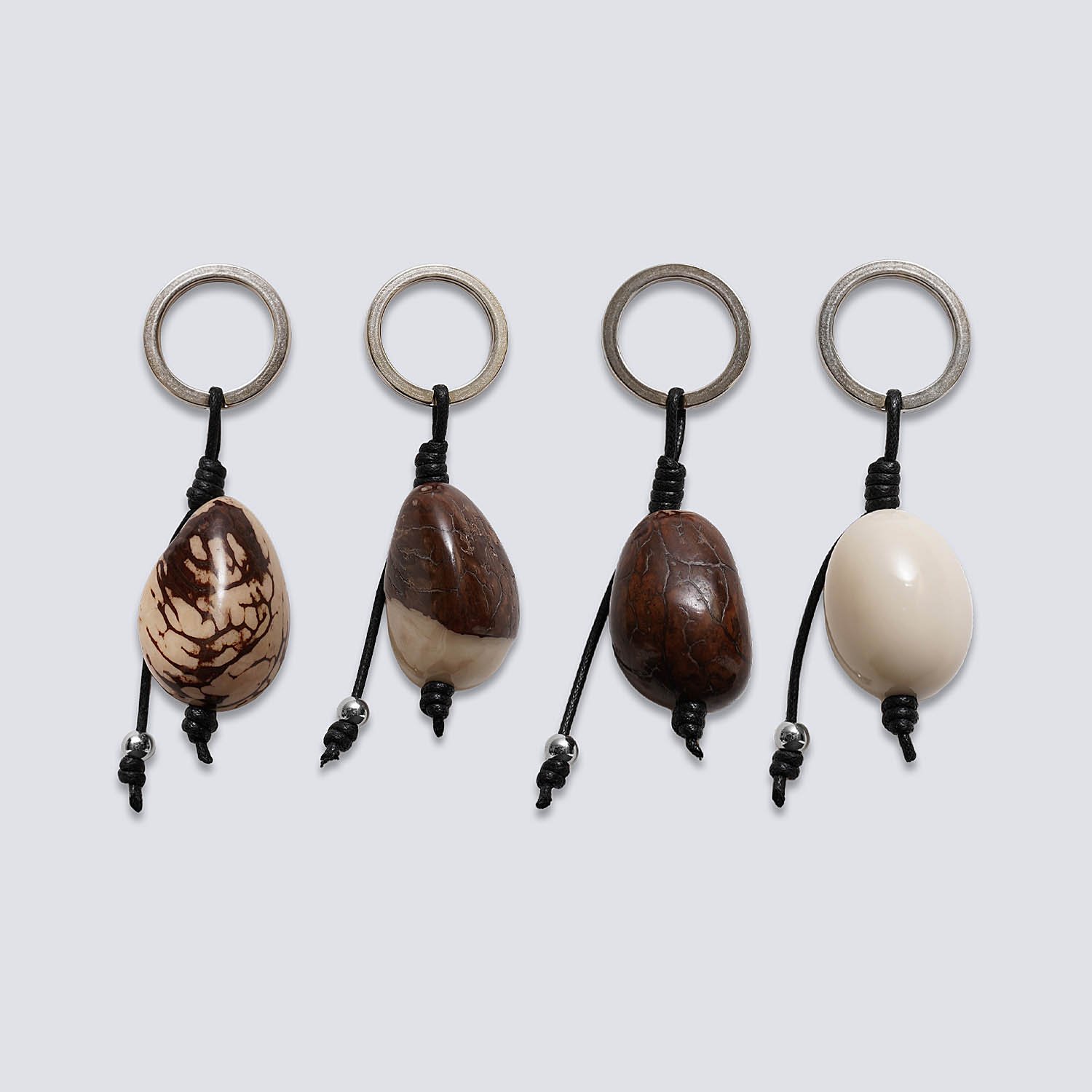 Portachiavi seme di Tagua naturale