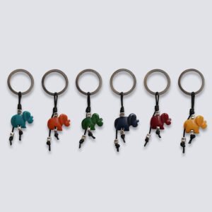 Portachiavi animaletti Tagua colorata