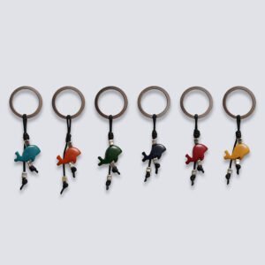 Portachiavi animaletti Tagua colorata