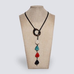 Collana Cascata nero