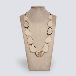 Collana Fogliage avorio